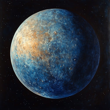 Mercury Planet Canvas